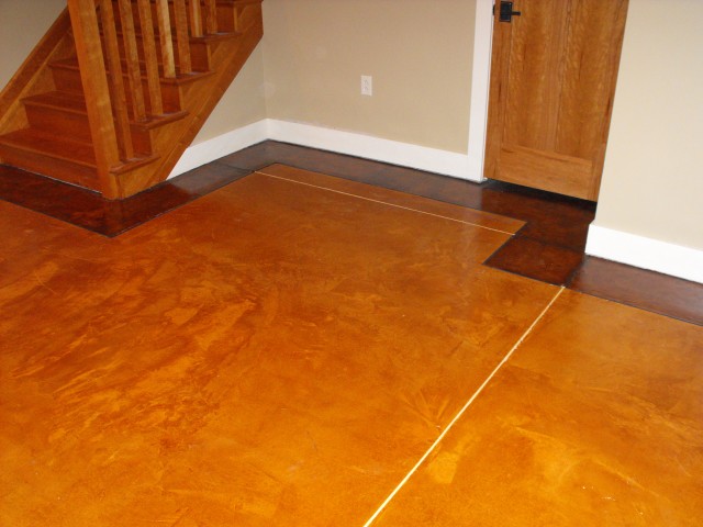hardscape-stain concrete floor-1