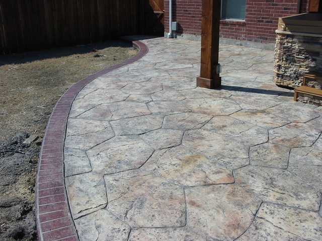 hardscape-stamped concrete patio-2